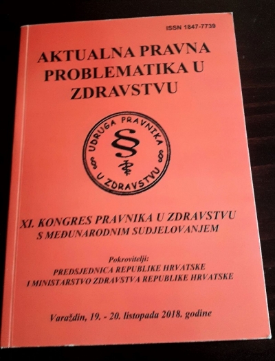 Zbornik XI Kongresa pravnika u zdravstvu