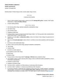 Redovna izborna Skupština održati će se na XVI. Kongresu 21.11.2025. u Varaždinu